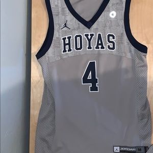 Georgetown Grey Basketball Jersey